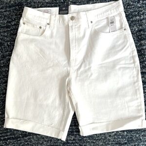 Gap White Denim Bermuda Short